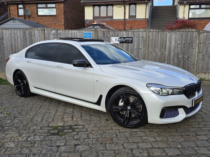 2016 BMW 7 Series 3.0 730ld M Sport Saloon in White — image 1