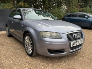 2007 Audi A3 1.8 Tfsi Sport Sportback 5dr in Silver — image 3