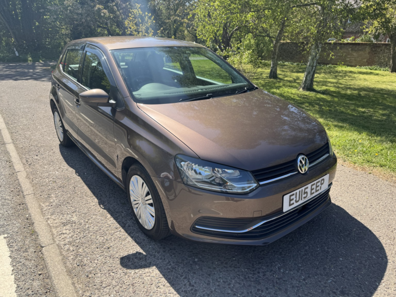 2015 Volkswagen Polo 1.2 Tsi Bluemotion Tech Se in Brown — image 1