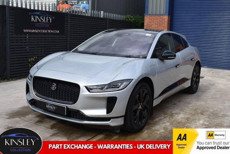 2022 Jaguar I-Pace 400 90kwh Black Auto 4WD 5dr in Silver — image 1