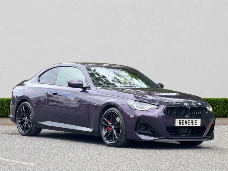 2024 BMW 2 Series 2.0 220i M Sport Coupe 2dr Petrol Auto Euro 6 (s/s) (184 Ps) in Purple — image 1