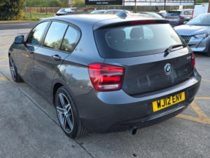 2012 BMW 1 Series 1.6 116i Sport Euro 5 (s/s) 5dr in Grey — image 3