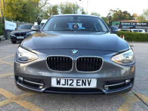 2012 BMW 1 Series 1.6 116i Sport Euro 5 (s/s) 5dr in Grey — image 4