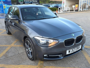 2012 BMW 1 Series 1.6 116i Sport Euro 5 (s/s) 5dr in Grey — image 5