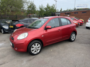 2011 Nissan Micra 1.2 12v Acenta in Red — image 3