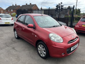 2011 Nissan Micra 1.2 12v Acenta in Red — image 6