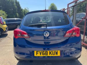 2018 Vauxhall Corsa 1.4i Ecotec Griffin Euro 6 3dr in Blue — image 5