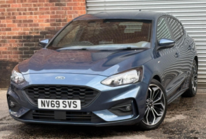 2020 Ford Focus 1.0t Ecoboost St-Line X Euro 6 (s/s) 5dr in Blue — image 2