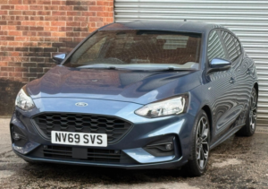 2020 Ford Focus 1.0t Ecoboost St-Line X Euro 6 (s/s) 5dr in Blue — image 5