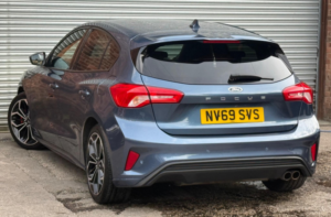 2020 Ford Focus 1.0t Ecoboost St-Line X Euro 6 (s/s) 5dr in Blue — image 6