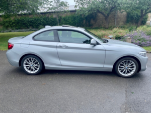 2015 BMW 2 Series 1.5 218i Se Coupe 2dr Petrol Auto Euro 6 (s/s) (136 Ps) in Silver — image 4