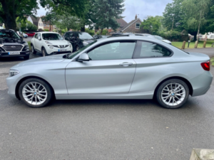 2015 BMW 2 Series 1.5 218i Se Coupe 2dr Petrol Auto Euro 6 (s/s) (136 Ps) in Silver — image 6