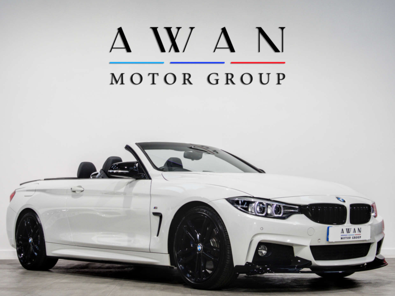 2019 BMW 4 Series 2.0 420i M Sport Auto 2dr in White — image 1