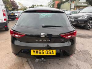 2016 SEAT Leon 1.6 Tdi Se Hatchback 5dr Diesel Manual Euro 6 (s/s) (110 Ps) in Black — image 6