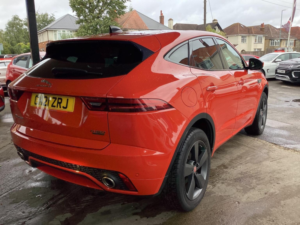 2021 Jaguar E-Pace 2.0 D180 Chequered Flag Auto AWD Euro 6 (s/s) 5dr in Red — image 4