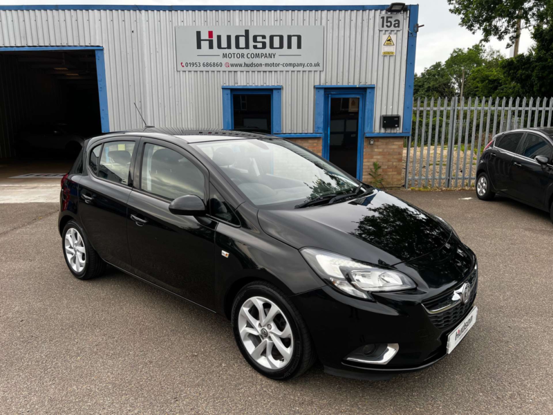 2018 Vauxhall Corsa 1.4 Corsa Sri Nav 5dr in Black — image 1