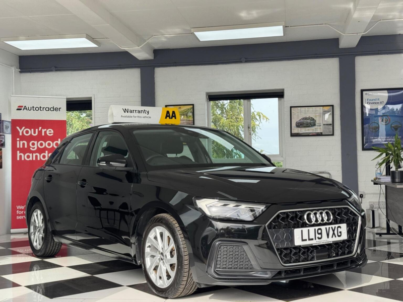 2019 Audi A1 1.0 Tfsi 30 Sport Sportback Euro 6 (s/s) 5dr in Black — image 1