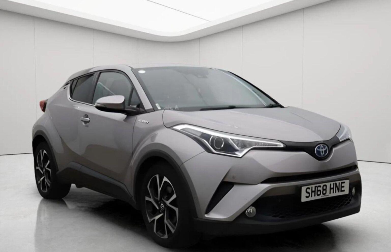 2018 Toyota C-Hr 1.8 Vvt-H Design CVT Euro 6 (s/s) 5dr in Silver — image 1