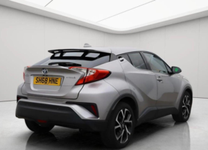 2018 Toyota C-Hr 1.8 Vvt-H Design CVT Euro 6 (s/s) 5dr in Silver — image 3