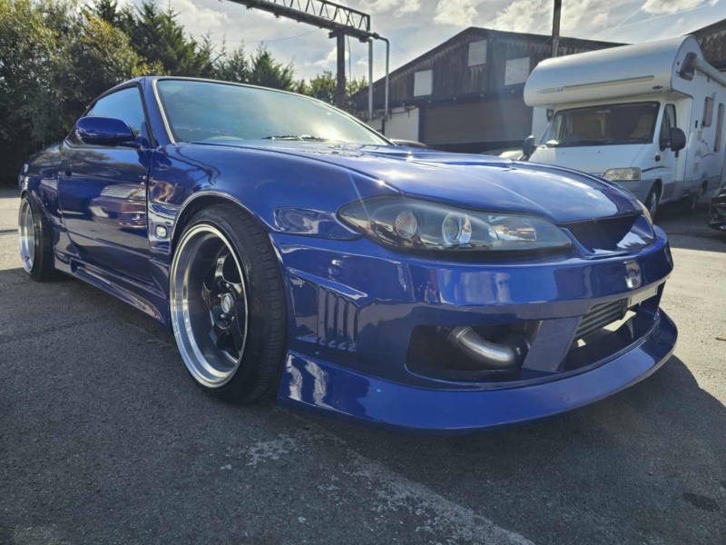 2000 Nissan Silvia S15 2.0 Varietta Spec R Turbo Manual Convertible in Blue — image 1