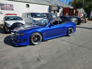 2000 Nissan Silvia S15 2.0 Varietta Spec R Turbo Manual Convertible in Blue — image 2