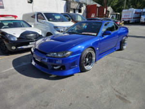 2000 Nissan Silvia S15 2.0 Varietta Spec R Turbo Manual Convertible in Blue — image 4