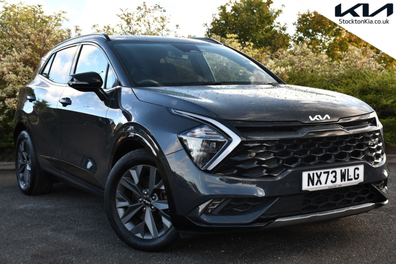 2023 Kia Sportage 1.6 H T-Gdi Gt-Line SUV 5dr Petrol Hybrid Auto Euro 6 (s/s) (226 Bhp) in Grey — image 1
