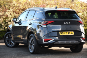 2023 Kia Sportage 1.6 H T-Gdi Gt-Line SUV 5dr Petrol Hybrid Auto Euro 6 (s/s) (226 Bhp) in Grey — image 3