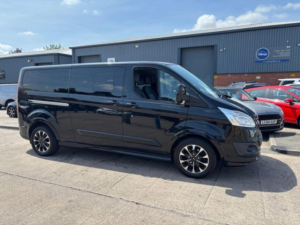 2017 Ford Tourneo Custom 2.0 290 Ecoblue Sport L2 Euro 6 (s/s) 5dr in Black — image 4