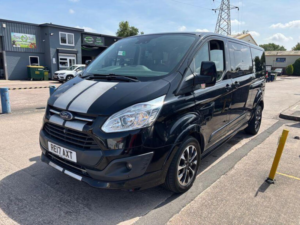 2017 Ford Tourneo Custom 2.0 290 Ecoblue Sport L2 Euro 6 (s/s) 5dr in Black — image 6