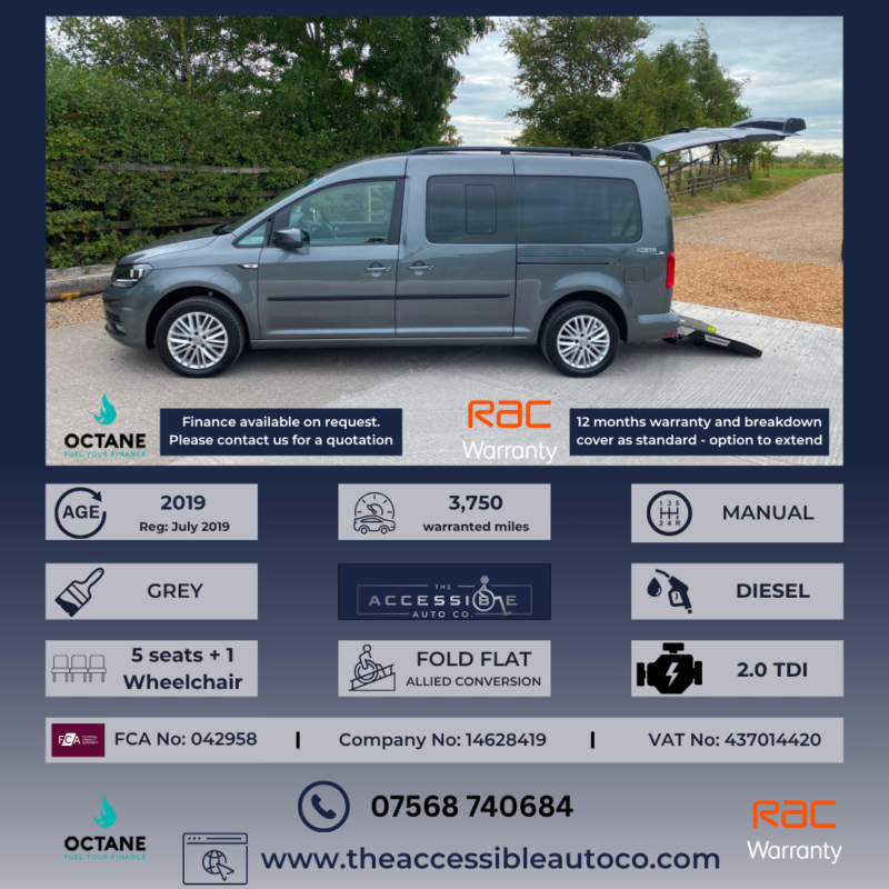 2019 Volkswagen Caddy Maxi 2.0 Tdi C20 Maxi in Grey — image 1