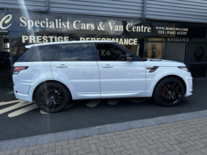 2015 Land Rover Range Rover Sport 3.0 Sd V6 Autobiography Dynamic in White — image 3