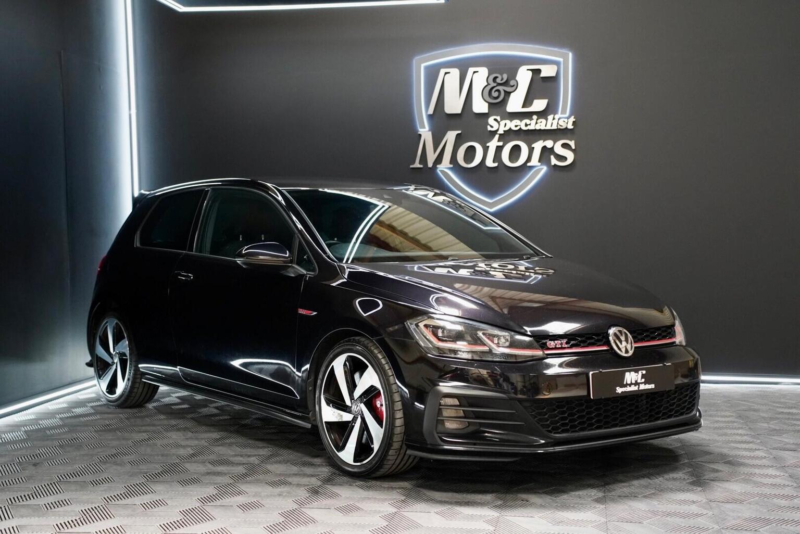 2019 Volkswagen Golf 2.0 Tsi Gti Performance Euro 6 (s/s) 3dr in Black — image 1