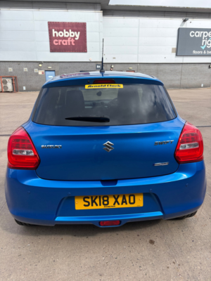 2018 Suzuki Swift 1.0 Boosterjet Shvs Sz5 Hatchback 5dr Petrol Hybrid Manual Euro 6 (s/s) (111 Ps) in Blue — image 4