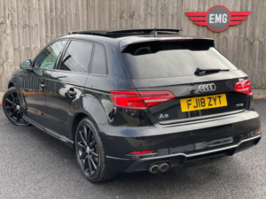 2018 Audi A3 1.5 Tfsi Cod Black Edition Sportback S Tronic Euro 6 (s/s) 5dr in Black — image 2