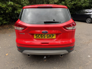 2016 Ford Kuga 2.0 Tdci Titanium SUV 5dr Diesel Manual 2WD Euro 6 (s/s) (150 Ps) in Red — image 5