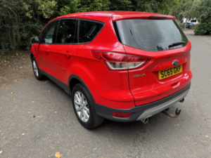 2016 Ford Kuga 2.0 Tdci Titanium SUV 5dr Diesel Manual 2WD Euro 6 (s/s) (150 Ps) in Red — image 6