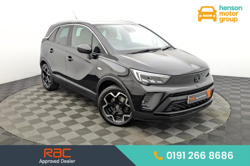 2023 Vauxhall Crossland 1.2 Turbo Ultimate SUV 5dr Petrol Manual Euro 6 (s/s) (110 Ps) in Black — image 1