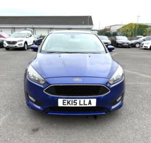 2015 Ford Focus 1.6 Tdci Zetec S Euro 5 (s/s) 5dr in Blue — image 4