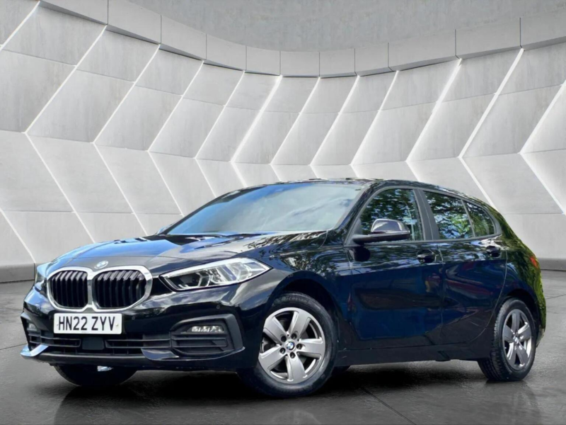 2022 BMW 1 Series 1.5 118i Se (lcp) Dct Euro 6 (s/s) 5dr in Black — image 1