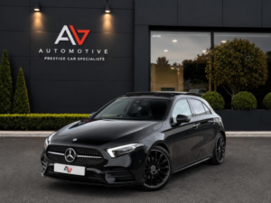 2022 Mercedes-Benz A Class 1.3 A180 Amg Line Night Edition (premium Plus) 7g-Dct Euro 6 (s/s) 5dr in Black — image 3