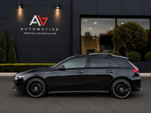 2022 Mercedes-Benz A Class 1.3 A180 Amg Line Night Edition (premium Plus) 7g-Dct Euro 6 (s/s) 5dr in Black — image 4