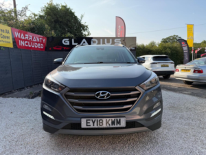 2018 Hyundai Tucson 1.6 Gdi Blue Drive Se Nav Euro 6 (s/s) 5dr in Grey — image 2