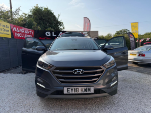 2018 Hyundai Tucson 1.6 Gdi Blue Drive Se Nav Euro 6 (s/s) 5dr in Grey — image 5