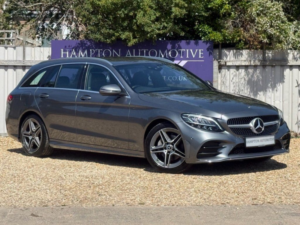 2019 Mercedes-Benz C Class 1.5 C200 Mhev Eq Boost Amg Line Estate 5dr Petrol G-Tronic+ Euro 6 (s/s) (198 Ps) in Grey — image 3