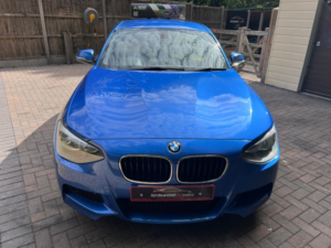 2014 BMW 1 Series 2.0 118d M Sport 5-Door in Blue — image 2