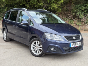 2014 SEAT Alhambra 2.0 Tdi Ecomotive Cr Se Lux in Blue — image 2