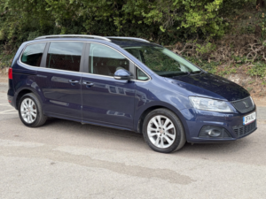 2014 SEAT Alhambra 2.0 Tdi Ecomotive Cr Se Lux in Blue — image 5