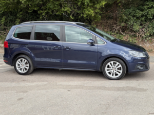 2014 SEAT Alhambra 2.0 Tdi Ecomotive Cr Se Lux in Blue — image 6