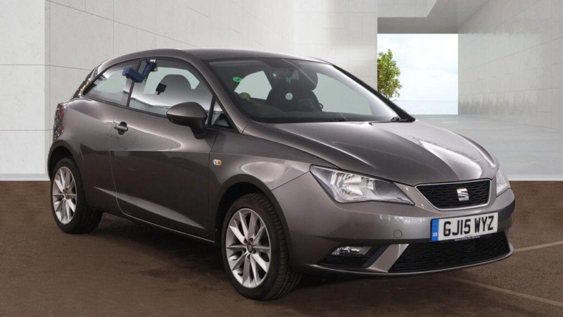 2015 SEAT Ibiza 1.4 Toca Sport Coupe Euro 5 3dr in Grey — image 1